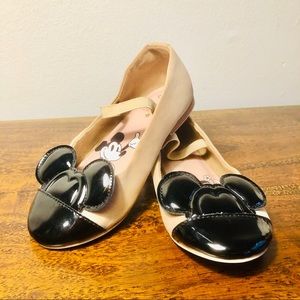 Mickey And Minnie Disney Baby Ballet Flats